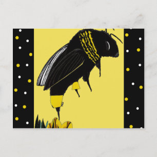 Cartão Postal Bumble Bee