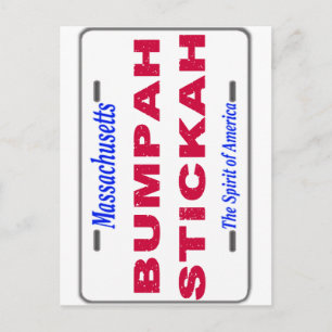 Cartão Postal Bumpah Stickah