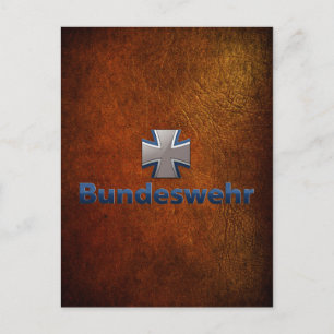 Cartão Postal Bundeswehr Emblem