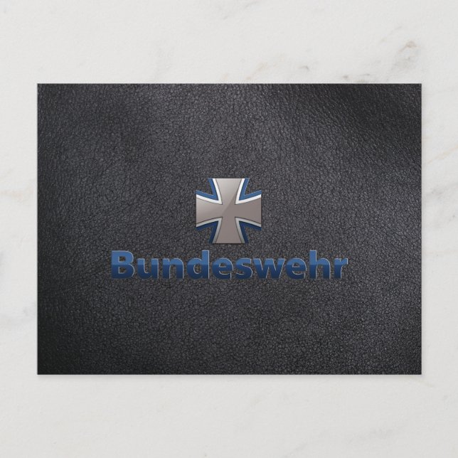 Cartão Postal Bundeswehr Emblem (Frente)