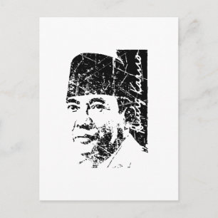 Cartão Postal Bung Karno