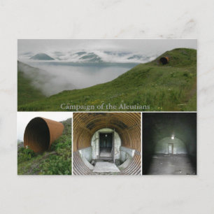 Cartão Postal Bunker subterrâneo da WWII em Fort Swatzka