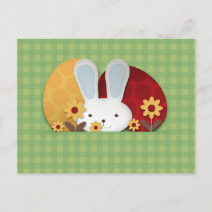 Cartão Postal Bunny Cute