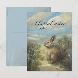 Cartão Postal Bunny Lane EASTER
