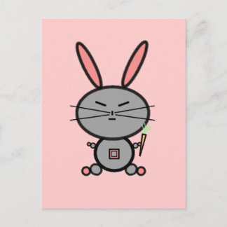 Cartão Postal Bunny Rabbit