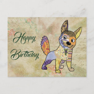 Cartão Postal bunter Hund