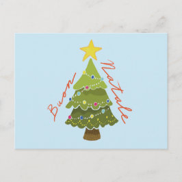 Cartão Postal Buon Natale Postcard