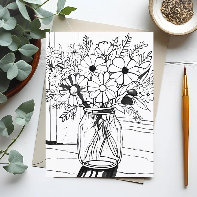 Cartão Postal Buquê da ventoinha (Criador carregado)