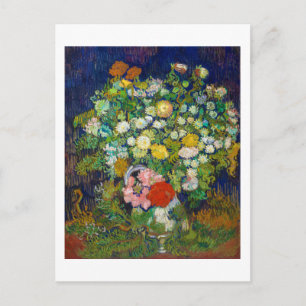 Cartão Postal Buquê das Flores em um Vaso, Van Gogh