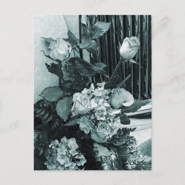 Cartão Postal Buquê de casamento (Frente)