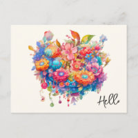 Buquê de Flor de Verão, Boho Whimsic