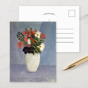 Cartão Postal Buquê de Flores   Henri Rousseau