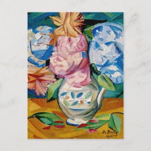 Cartão Postal Buquê de Hydrageas por Alice Bailly