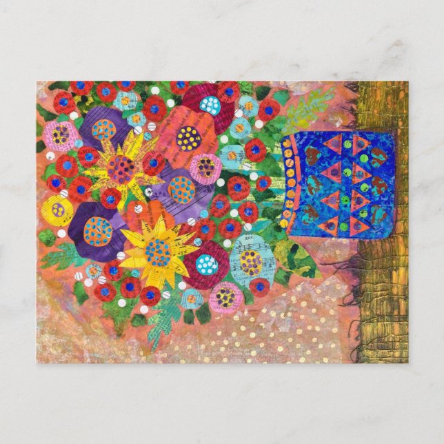 Cartão Postal Buquê de Primavera (Frente)