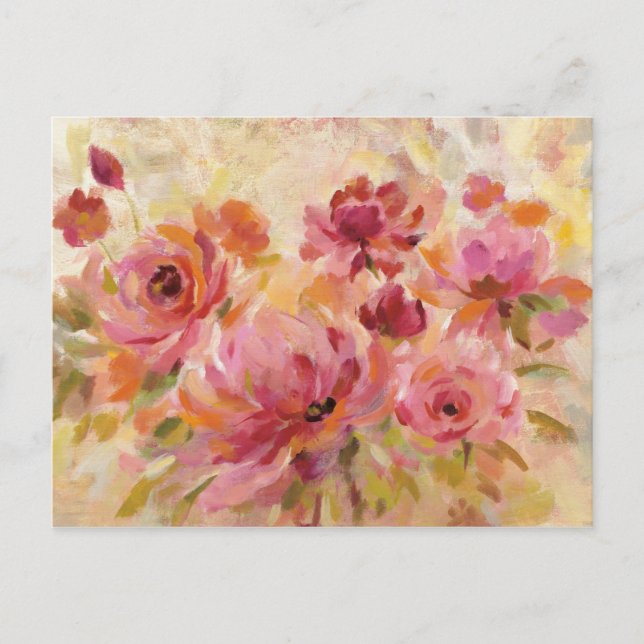 Cartão Postal Buquê de Rosas (Frente)