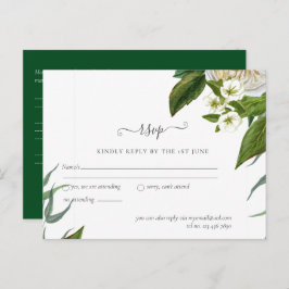 Cartão Postal BUQUÊ de Rosas Brancas do ORÇAMENTO Casamento Flor