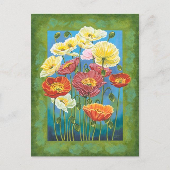 Cartão Postal Buquê na fronteira I (Frente)