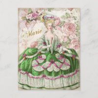 Buquê postal do Retrato Marie Antoinette