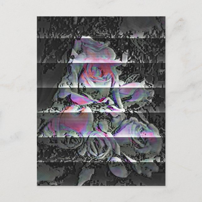 Cartão Postal Buquê Techno (Frente)