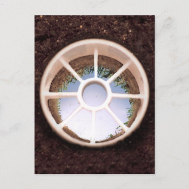 Cartão Postal Buraco de Golfe (Frente)