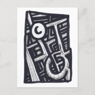 Cartão Postal Buraco em um?