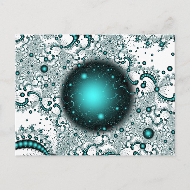 Cartão Postal Buraco Negro da Aventura Espacial! (Frente)