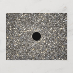 Cartão Postal Buraco Negro Supermassivo No Meio De Uma Galáxia.