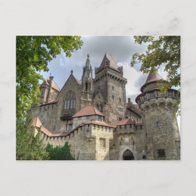 Cartão Postal Burg Kreuzenstein (Frente)