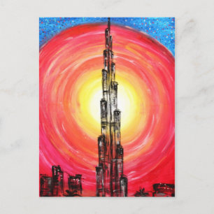 Cartão Postal burj Dubai
