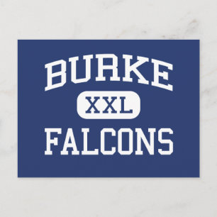 Cartão Postal Burke Falcons Middle Pico Rivera California