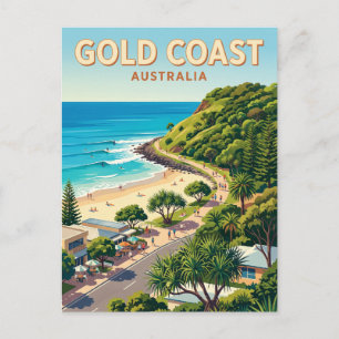 Cartão Postal Burleigh Heads Austrália