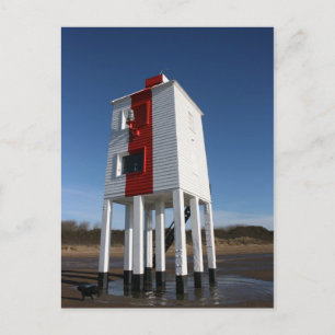 Cartão Postal Burnham on Sea, Somerset, Reino Unido