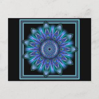 Cartão Postal Burst Azul do K111