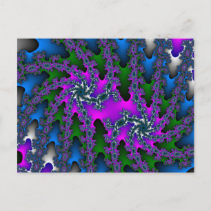 Cartão Postal Burst Duplo