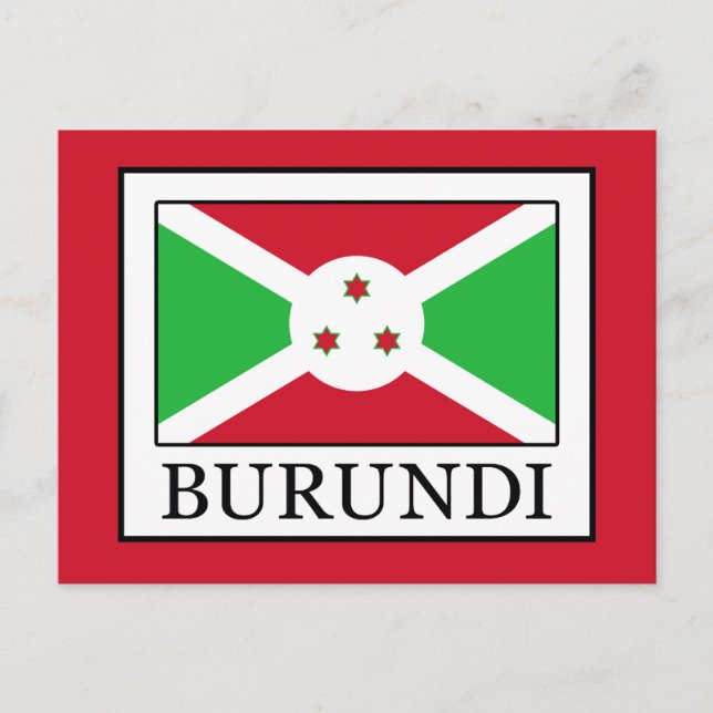 Cartão Postal Burundi (Frente)