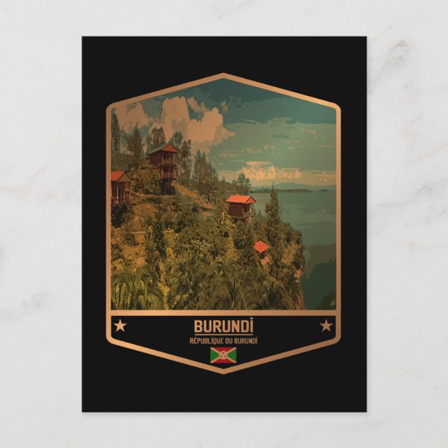 Cartão Postal Burundi (Frente)