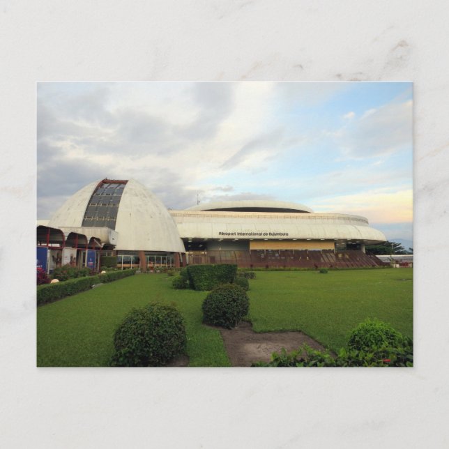 Cartão Postal Burundi - Bujumbura - Aeroporto (Frente)