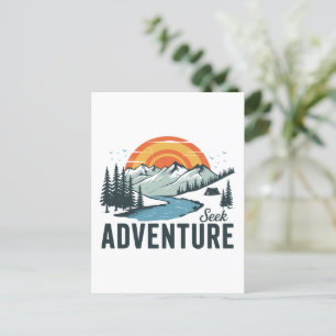 Cartão Postal Buscar Aventura - Aventura Natureza
