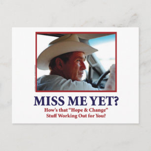CARTÃO POSTAL BUSH-HAT