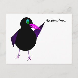 Cartão postal Buster Blackbird