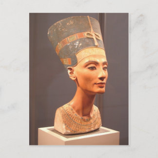 Cartão Postal Busto da Rainha Nefertiti