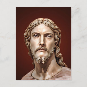 Cartão Postal BUSTO DE CRISTO O SALVADOR por MICHELANGELO 2026