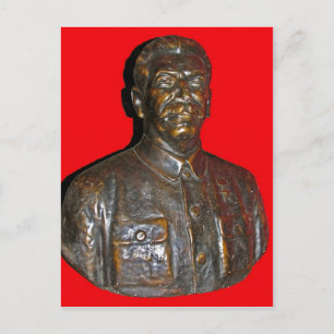 Cartão Postal Busto de Estaline