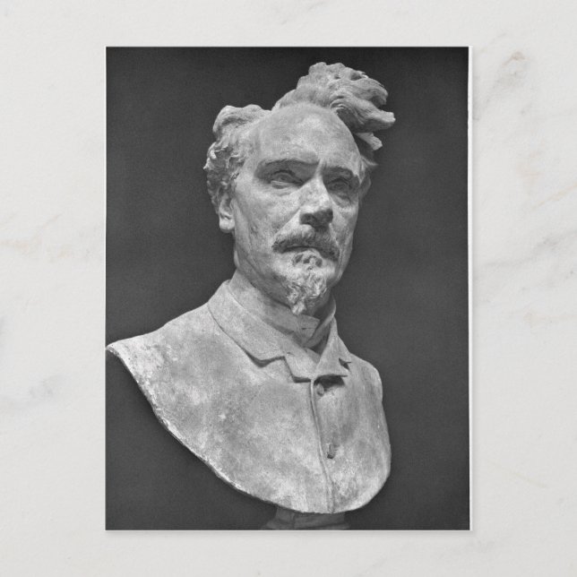 Cartão Postal Busto de Henri Rochefort (Frente)