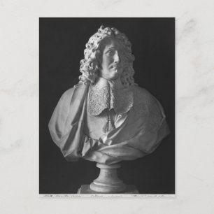 Cartão Postal Busto de Jean-Baptiste Colbert de Torcy