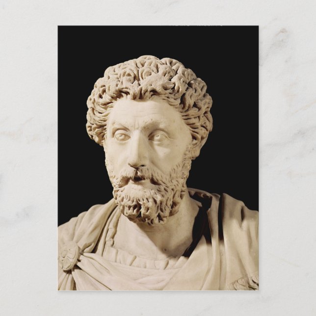 Cartão Postal Busto de Marcus Aurelius (Frente)