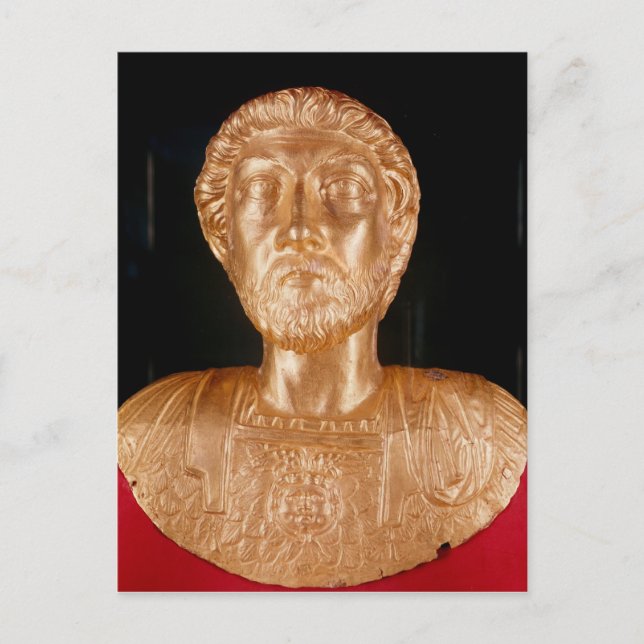 Cartão Postal Busto de Marcus Aurelius (Frente)