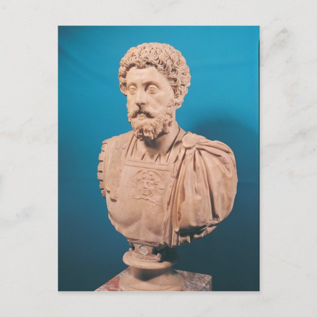 Cartão Postal Busto de Marcus Aurelius (Frente)