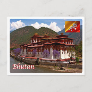 Cartão Postal Butão - Punakha -