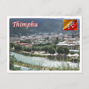 Cartão Postal Butão - Thimphu -